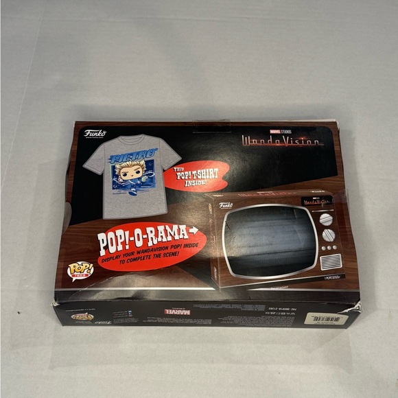 Marvel Wandavision Funko Pop gray graphic Pietro Maximoff SS Size Medium T-Shirt - Picture 2 of 3